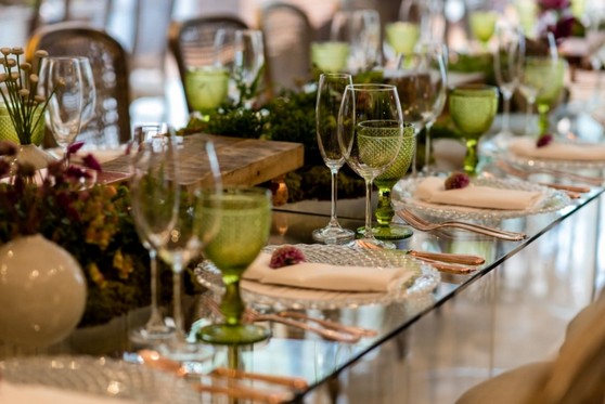 Aluguel de Utensílios de Mesa para Jantar de Casamento Campinas - Utensílios Decorativos para Mesa de Jantar Romântico
