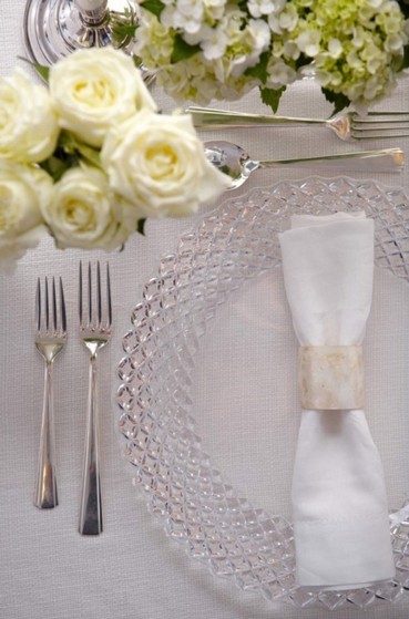 Locação de Sousplat em Cristal para Jantar Sofisticado Brás - Sousplat em Cristal para Casamento