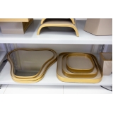 aluguel de bandeja para festa espelhada Santa Cecília