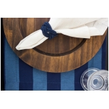 aluguel de sousplat de madeira Santo Amaro