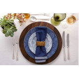 aluguel de sousplat madeira Parada Inglesa