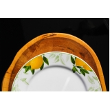 aluguel de sousplat para jantar de casamento rústico Jardim Bonfiglioli