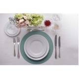 aluguel de sousplat para jantar São Lourenço da Serra