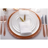 aluguel de sousplat rústico casamento Alto da Lapa