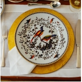 aluguel de sousplat rústico para jantar de casamento São José dos Campos