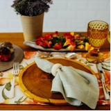 aluguel de sousplat rústico para jantar de noivado Bom Retiro