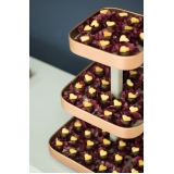 bandeja para festa de noivado Parque São Domingos