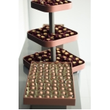 bandeja para festa tropical