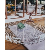 locação de sousplat de cristal para jantar Vila Sônia