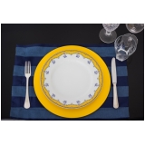 locação de sousplat em aço inox para mesa sofisticada Tremembé