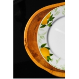 locação de sousplat rústico de jantar Perdizes