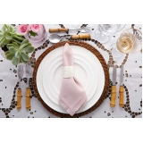 locação de sousplat rústico para pratos Caierias