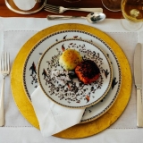 quanto custa locação de sousplat em cobre para jantar temático Belém