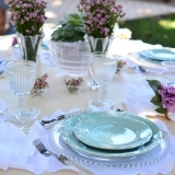sousplat em cristal para casamento Parque São Domingos