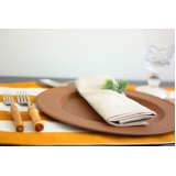 sousplat para jantar de aniversário rústico preço Alto da Lapa