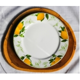 sousplat para jantar de casamento rústico